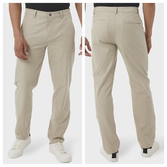 32 Degrees Men's Classic Stretch Woven Pant Dusty Khaki Size 34 - Picture 1 of 9